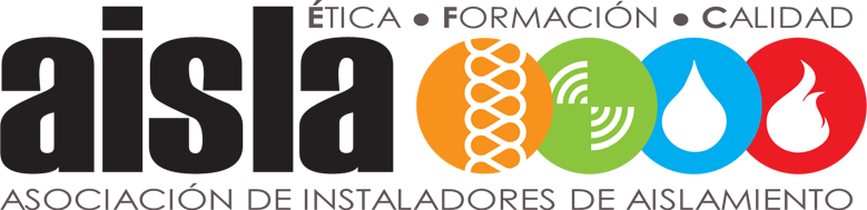 Logo Aisla con lema