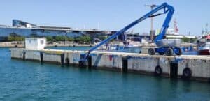 muelle de pescadores de Barcelona, renovado con las soluciones de MOLINS