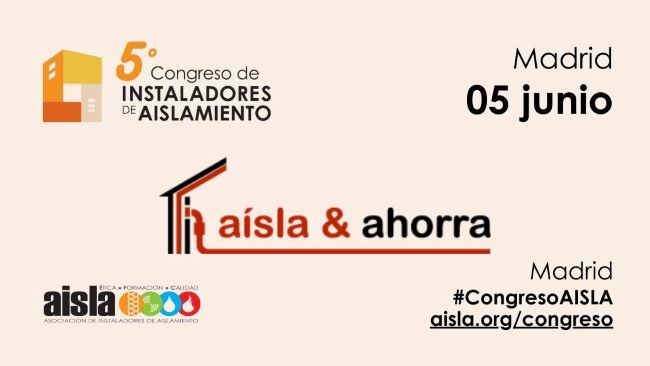 AÍSLA Y AHORRA en Congreso AISLA