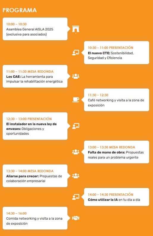 programa congreso AISLA 2025