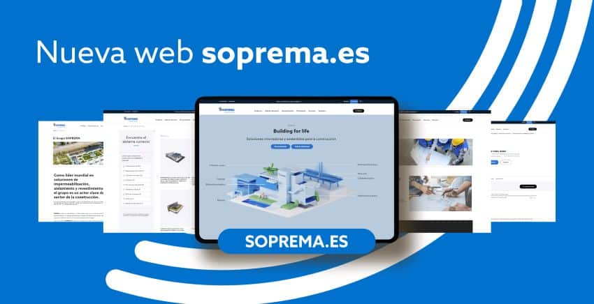 nueva web soprema nueva web de SOPREMA