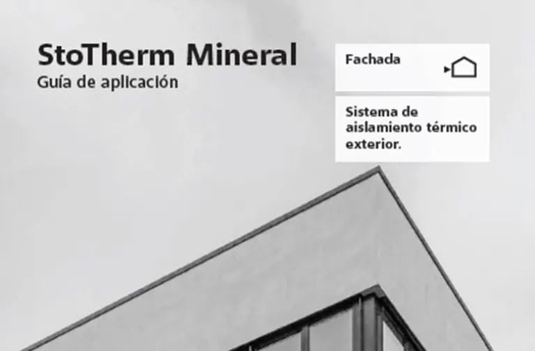 Manual StoThermMineral W768xH0 2 Guía de aplicación de STOTHERM MINERAL de STO