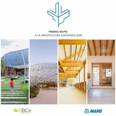 Proyectos ganadores del Premio Mapei 2025 en arquitectura sostenible.